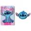Disney Lilo és Stitch, A csillagkutya Paradise Smile polár takaró és forma párna szett