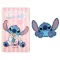 Disney Lilo és Stitch, A csillagkutya Chill Belly polár takaró és forma párna szett