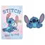 Disney Lilo és Stitch, A csillagkutya Hug Belly polár takaró és forma párna szett
