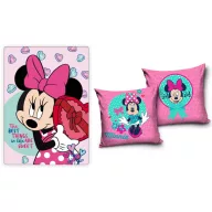   Disney Minnie Sweets Fashion polár takaró és párna szett, 2 részes