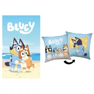 Bluey Cozy Sleep polár takaró és párna szett, 2 részes