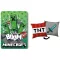 Minecraft Boom TNT polár takaró és párna szett, 2 részes