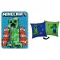 Minecraft TNT Creeper polár takaró és párna szett, 2 részes