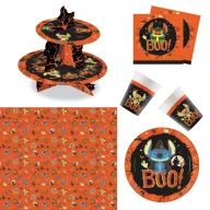   Disney Lilo és Stitch, A csillagkutya Halloween party szett 38 db-os