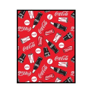 Coca-Cola polár takaró 120x150cm