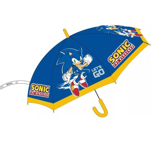 Sonic a sündisznó gyerek félautomata esernyő Ø74cm