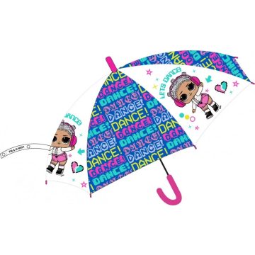   LOL Surprise gyerek félautomata átlátszó esernyő dance Ø74cm