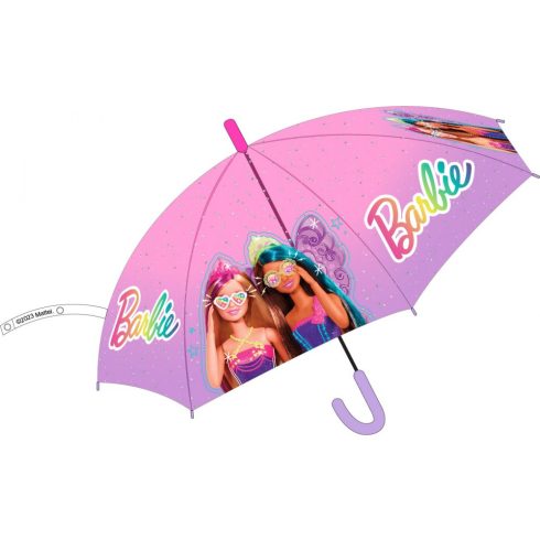 Barbie gyerek félautomata esernyő színes Ø74cm