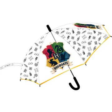   Harry Potter gyerek félautomata átlátszó esernyő fehér Ø80cm