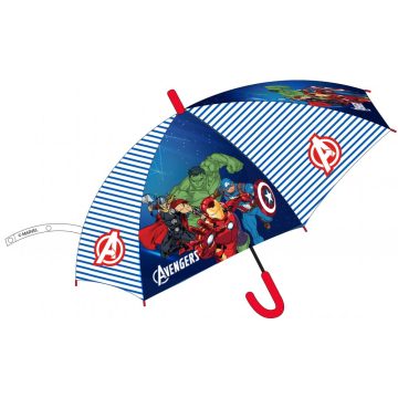 Bosszúállók gyerek félautomata esernyő csíkos Ø74cm