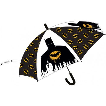 Batman gyerek félautomata átlátszó esernyő Ø74cm