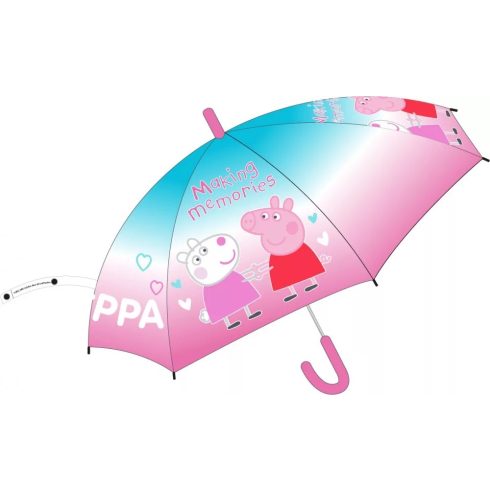 Peppa malac gyerek félautomata esernyő making Ø74cm