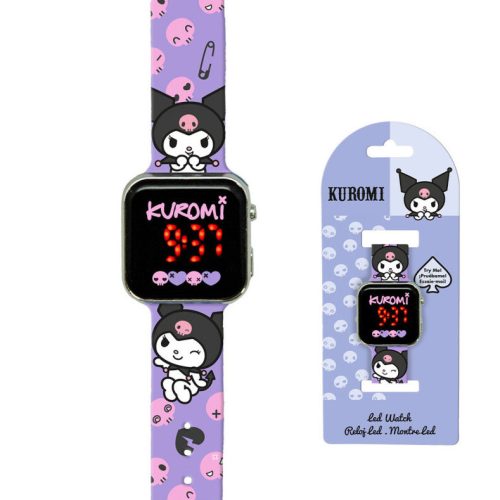 Hello Kitty Kuromi digitális LED karóra