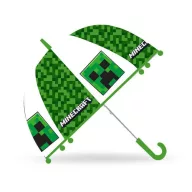   Minecraft Creeper dječji prozirni poluautomatski kišobran Ø70 cm