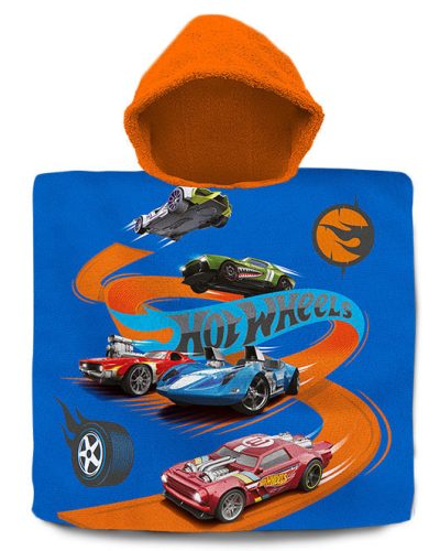 Hot Wheels poncsó 60x120cm