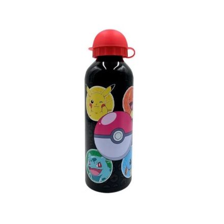 Pokémon alumínium kulacs fekete 500ml 