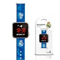Real Madrid Emblem Blue digitalni LED sat