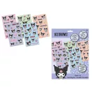 Hello Kitty Kuromi set naljepnica 5 listova