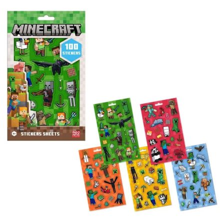 Minecraft matrica szett 5 ív