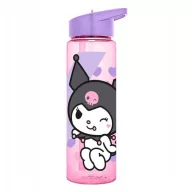 Hello Kitty Kuromi plastična boca sa slamkom 600 ml