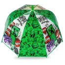 Minecraft Boom dječji prozirni kišobran Ø70 cm