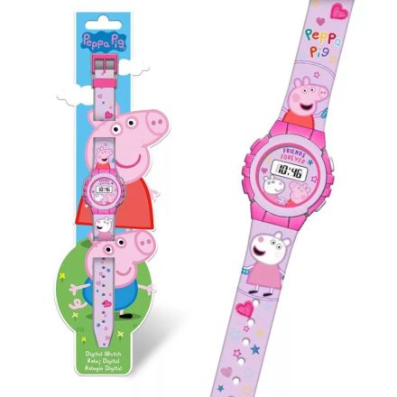 Peppa malac digitális karóra 29cm