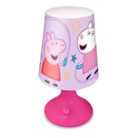 Peppa malac mini led lámpa lila