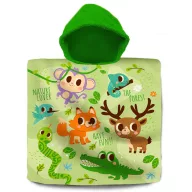   Životinje Into the Forest pončo ručnik za plažu 60x120 cm