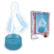 Disney Snježno kraljevstvo Elsa 2D LED lampa