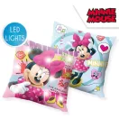 Disney Minnie Style Icon LED világító párna, díszpárna 40x40 cm