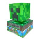 Minecraft Creeper 3D noćna svjetiljka i budilica