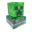 Minecraft Creeper 3D noćna svjetiljka i budilica