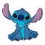 Disney Lilo i Stitch Cute XL zidni sat 50 cm