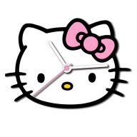 Hello Kitty Bow XL zidni sat 50 cm