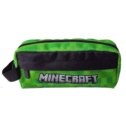 Minecraft tolltartó 2 rekeszes zöld 23 cm