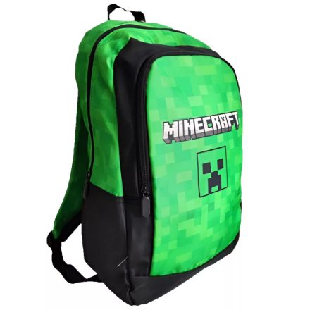 Minecraft iskolatáska hátitáska creeper zöld 40cm 