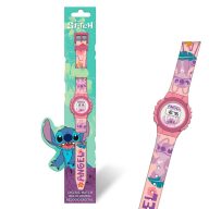 Disney Lilo i Stitch Pink Angel digitalni sat