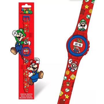 Super Mario digitális karóra 29cm