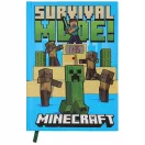 Minecraft Fight A/5 bilježnica s crtama i ugrađenim satom