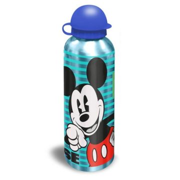 Disney Mickey alumínium kulacs csíkos 500ml