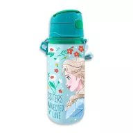   Disney Snježno kraljevstvo Enchanted aluminijska boca sa slamkom i kukom 600 ml
