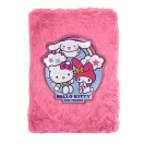 Hello Kitty Friends plišana bilježnica A5, bilježnica