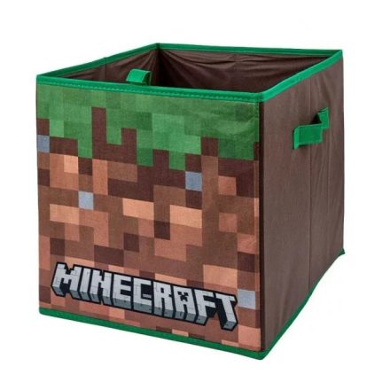 Minecraft játéktároló doboz 33x33x37 cm