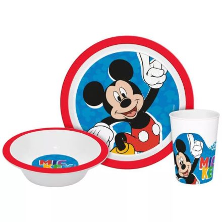 Disney Mickey micro étkészlet szett dobozban (Red)