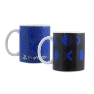   PlayStation Blue porculanska šalica koja mijenja boju toplinom 325 ml u poklon kutiji