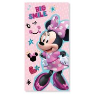   Disney Minnie Smile kupaonski ručnik, plažni ručnik 70x137 cm (Brzo sušenje)
