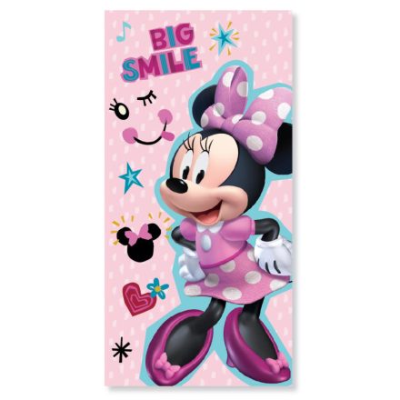 Disney Minnie törölköző fürdőlepedő smile 70x137cm (Fast Dry)