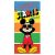 Disney Mickey törölköző fürdőlepedő színes 70x137cm (Fast Dry)