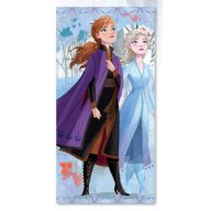   Disney Snježno kraljevstvo Sisters ručnik za plažu, ručnik za plažu 70x137 cm (brzo sušenje)