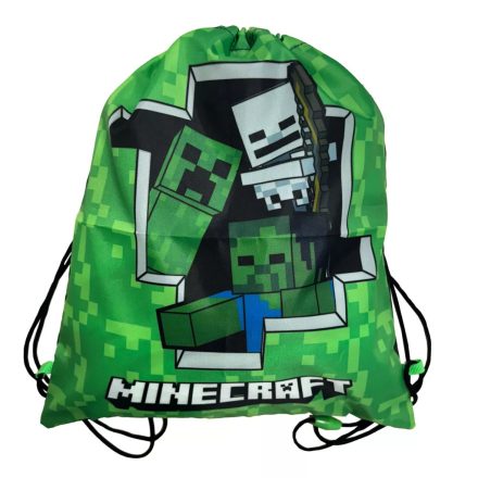 Minecraft tornazsák creeper, zöld 37 cm